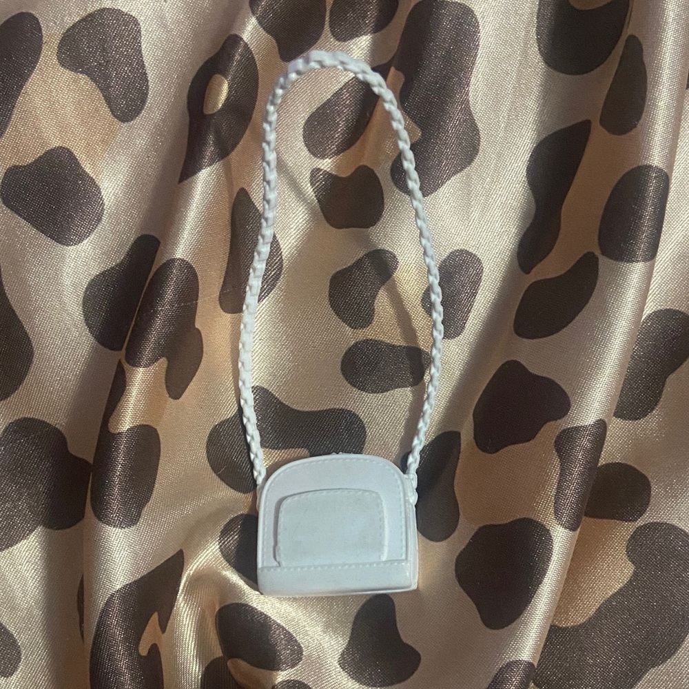 white barbie doll purse